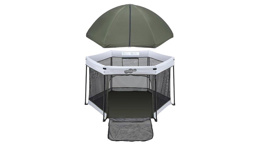 portable travel playpen canopy