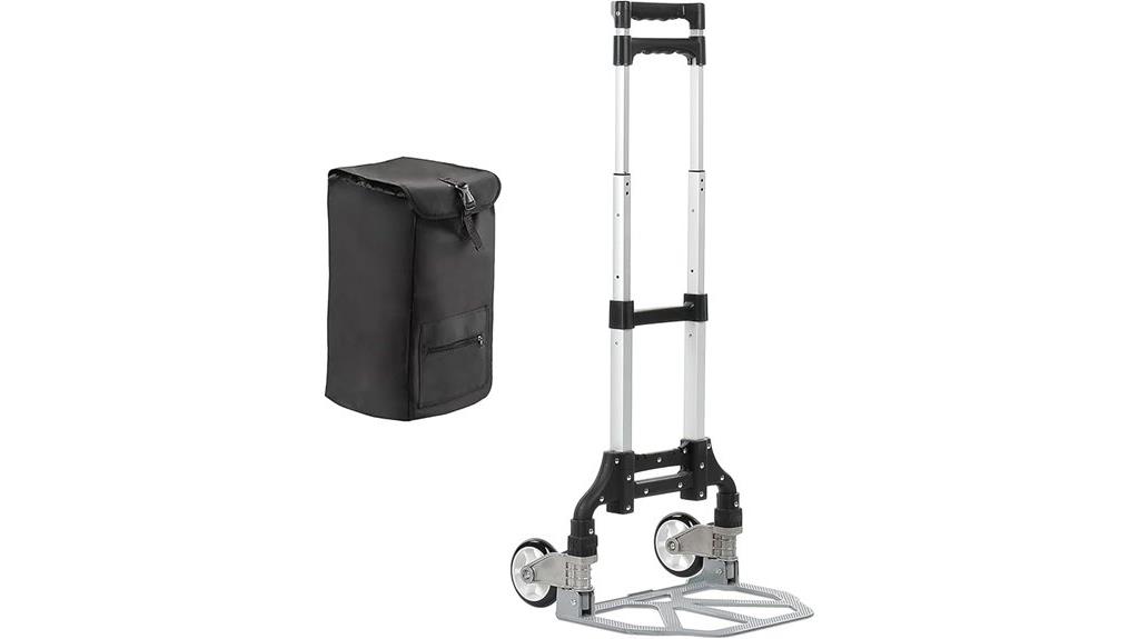portable wheeled hand cart