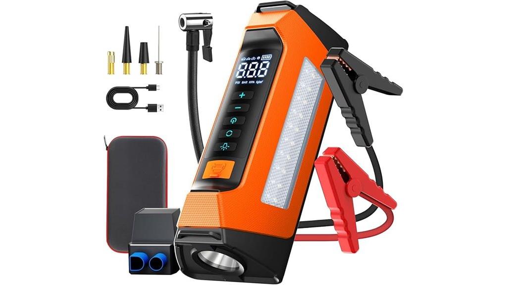 powerful jump starter kit