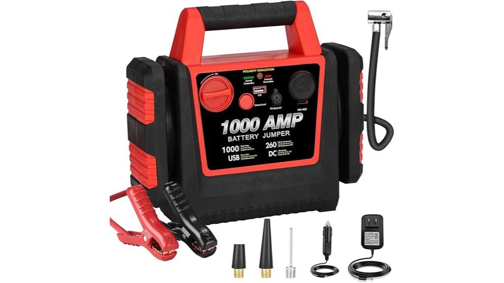 powerful jump starter kit