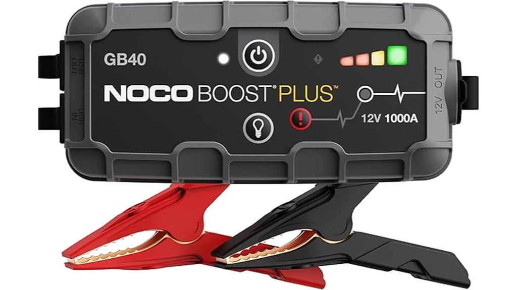 powerful portable car jump starter