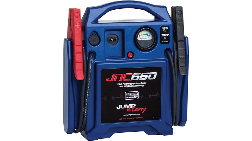 powerful portable jump starter