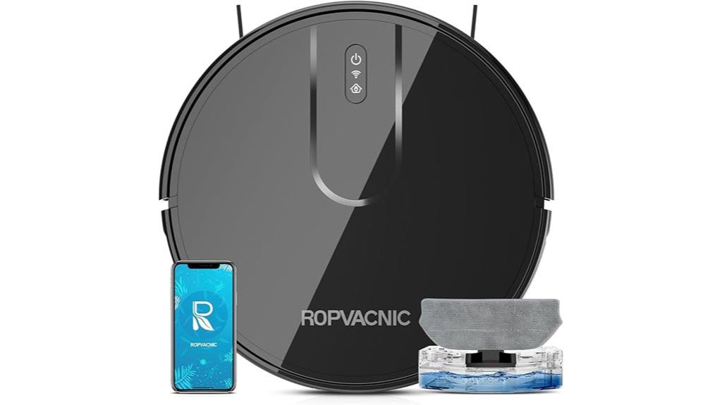 powerful self charging mop robot