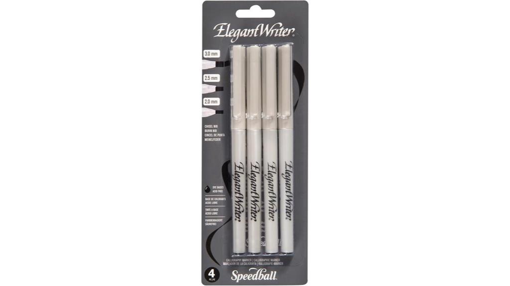 premium black calligraphy markers
