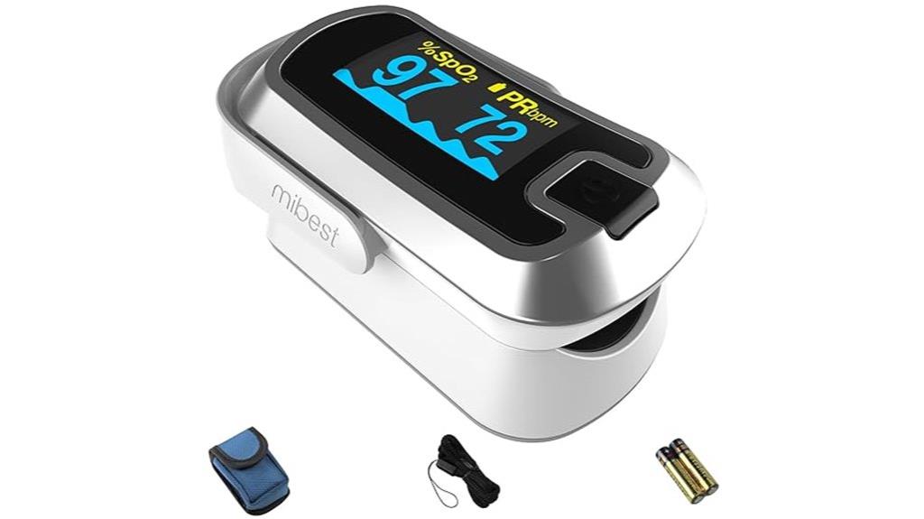 premium oled finger oximeter