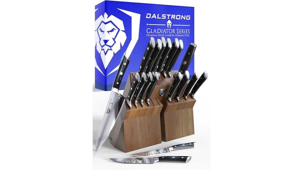 premium stainless steel knife set