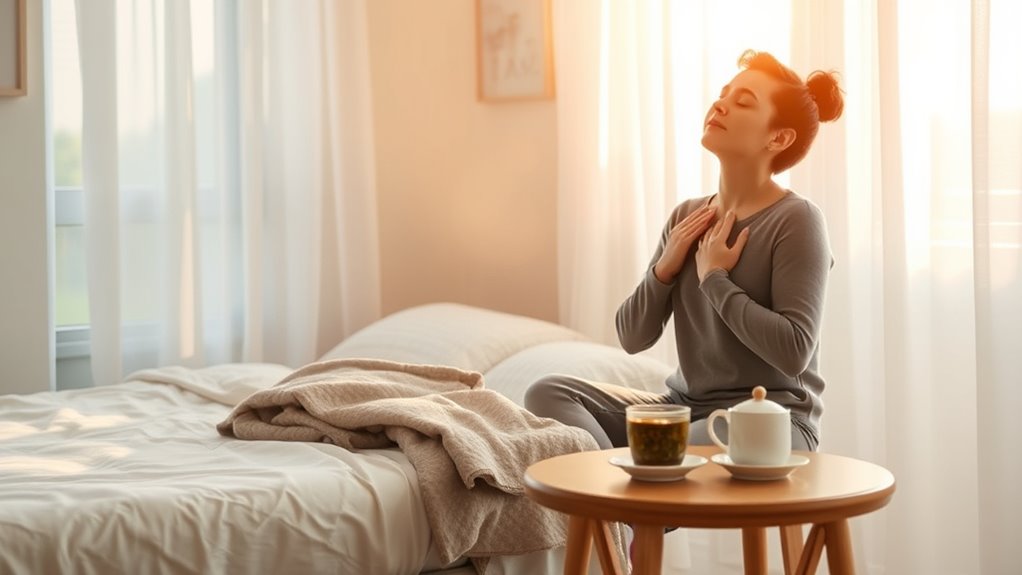 prioritize rest and reduce stress