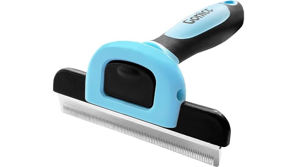 professional blue pet comb