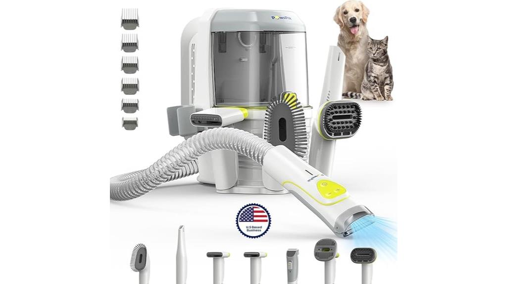 professional grooming vacuum kit