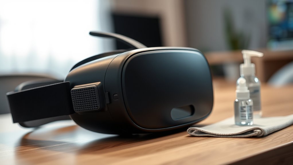 proper vr equipment maintenance