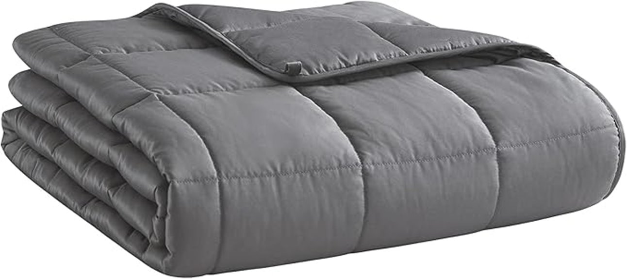 queen sized cooling weighted blanket