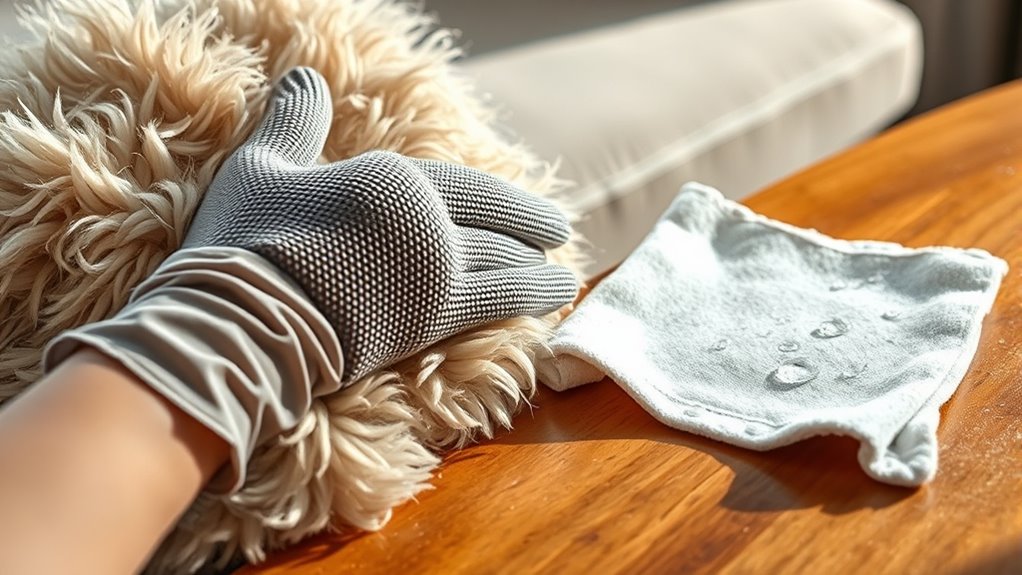 quick pet hair cleanup tools