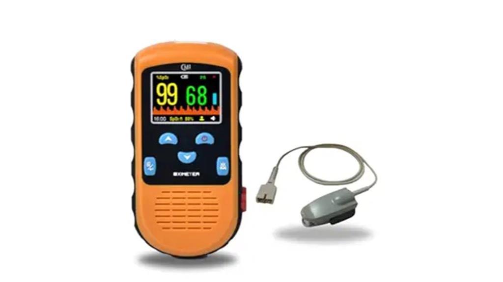 rechargeable pulse oximeter device