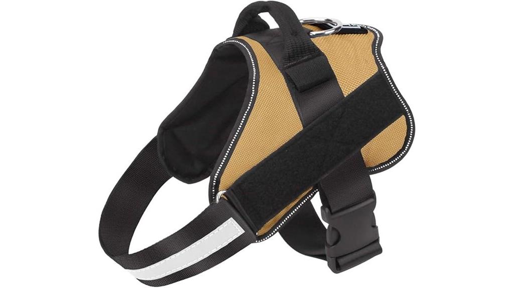reflective outdoor dog harness