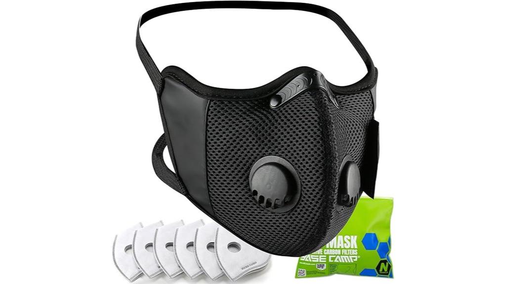 reusable dust mask with filters