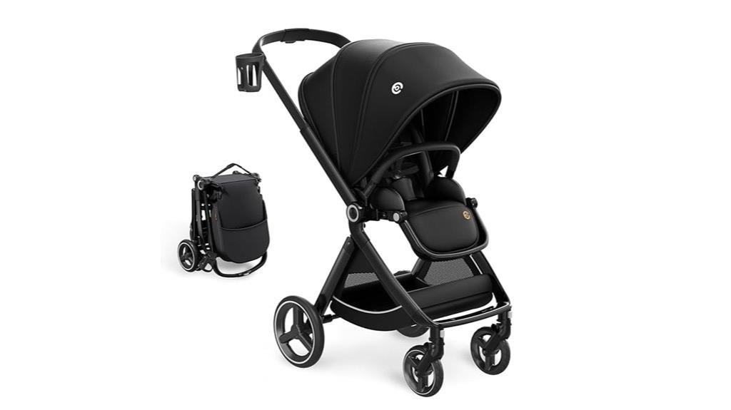 reversible seat baby stroller