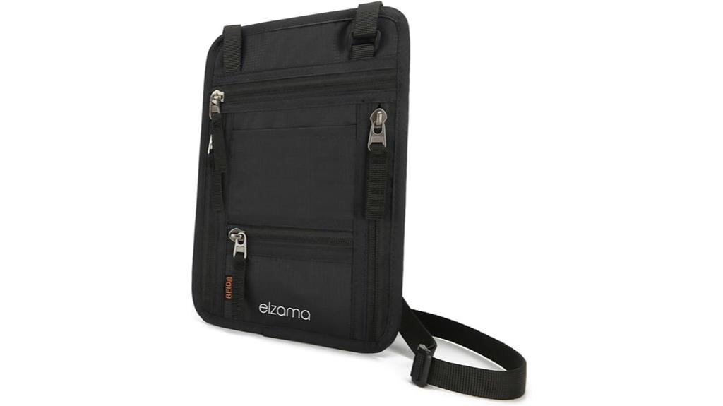 rfid blocking travel wallet