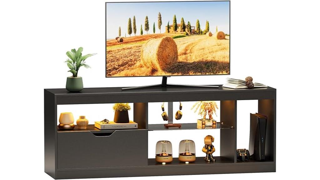 rgb led storage stand