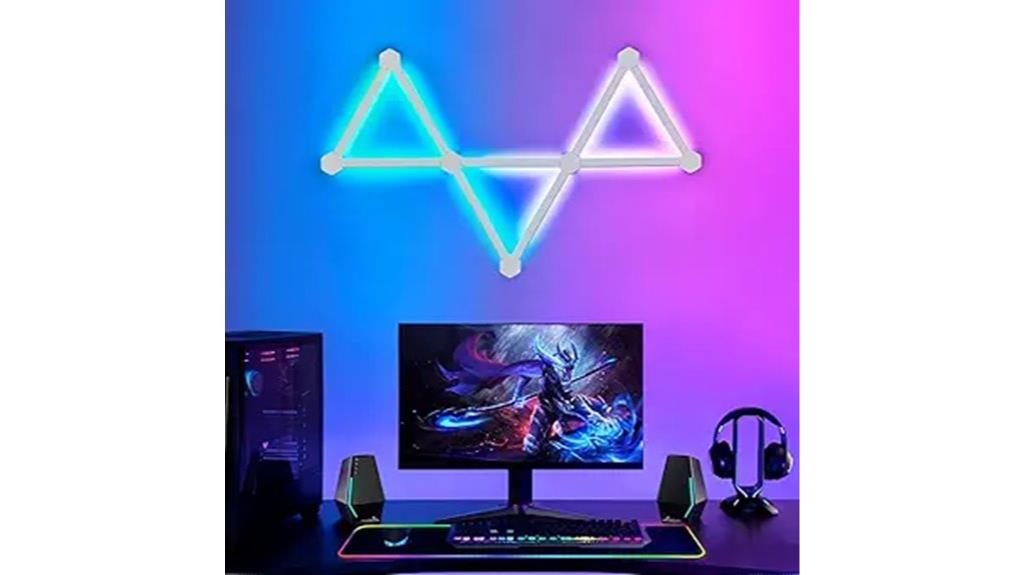 rgb wall gaming lights