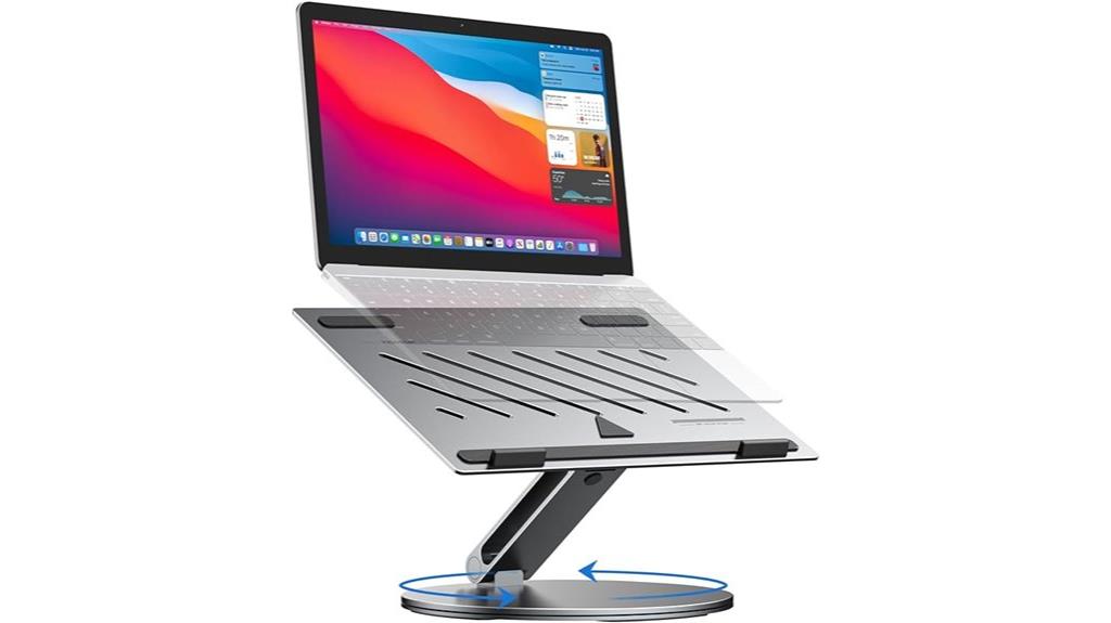 rotatable adjustable laptop stand