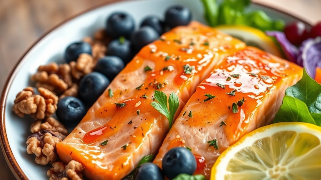 salmon boosts brain health