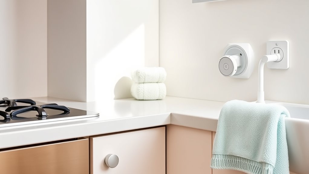 secure childproof safe kitchen