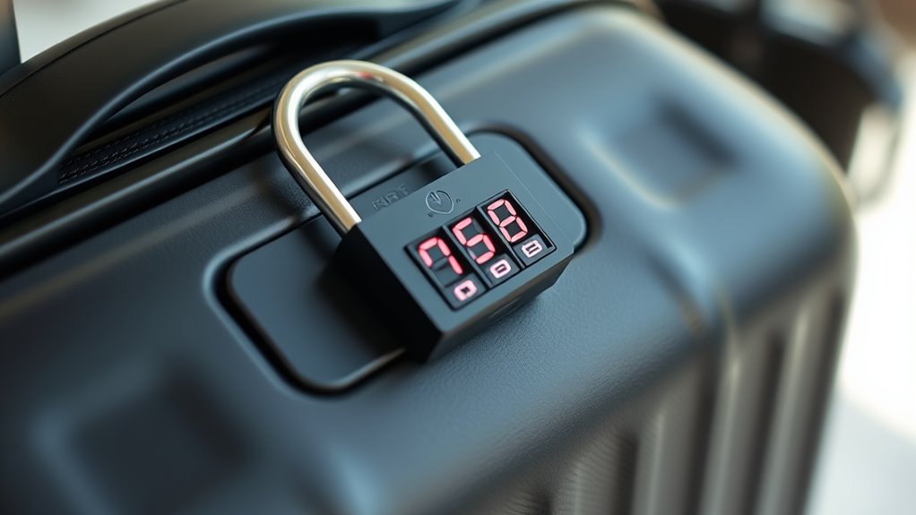secure durable travel locks