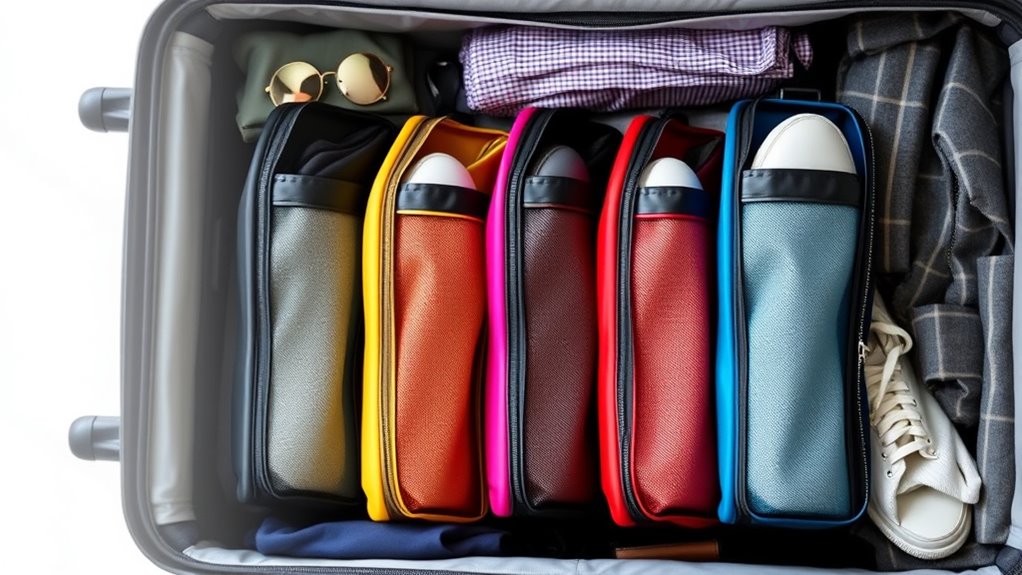 secure durable versatile shoe bags