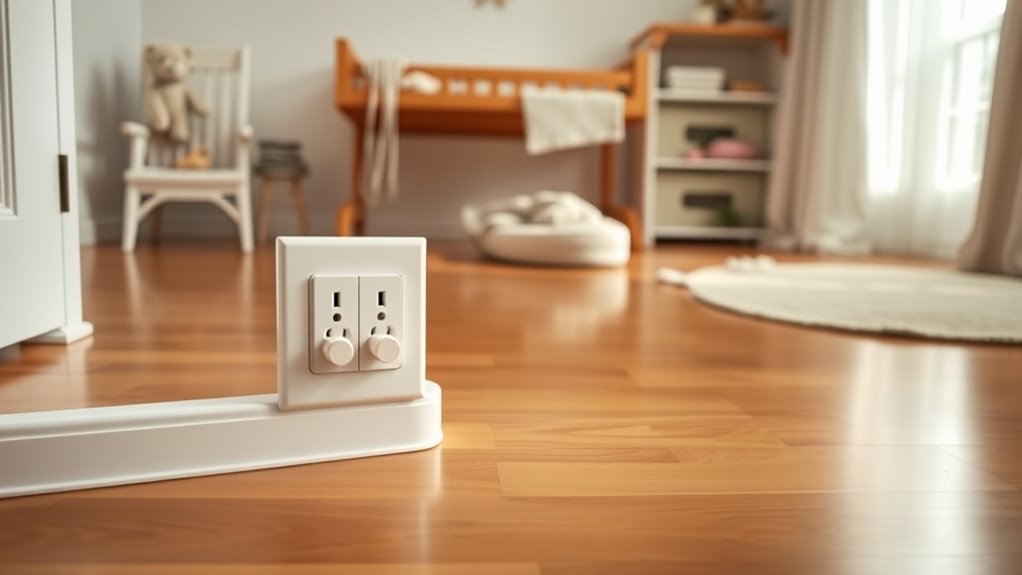 secure outlets and cords