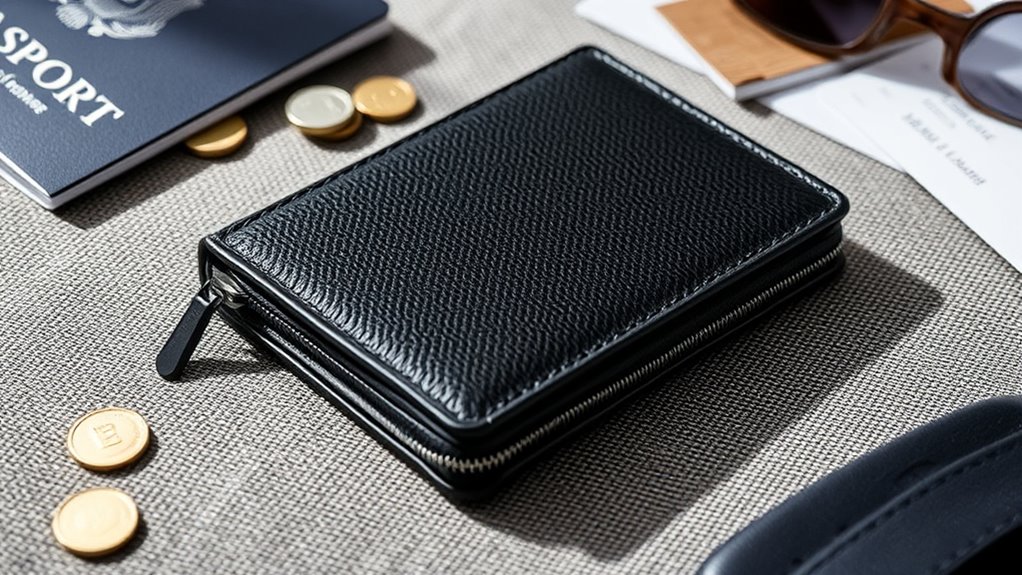 secure rfid travel wallet