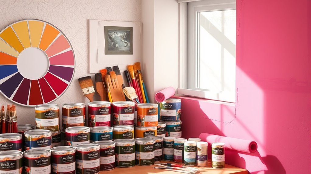 select colors and finishes