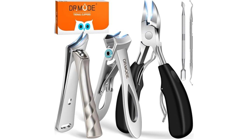 senior wide opening toenail clippers