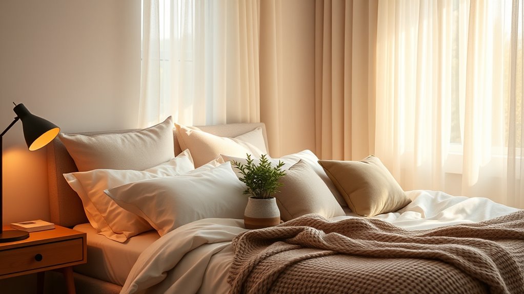 serene cozy clutter free sanctuary
