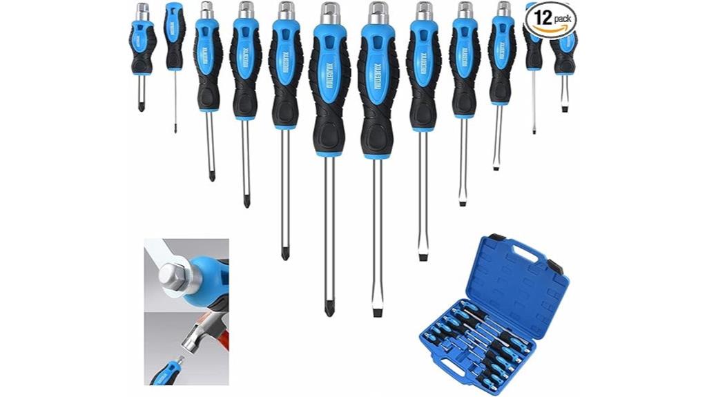 set of twelve magnetic screwdrivers