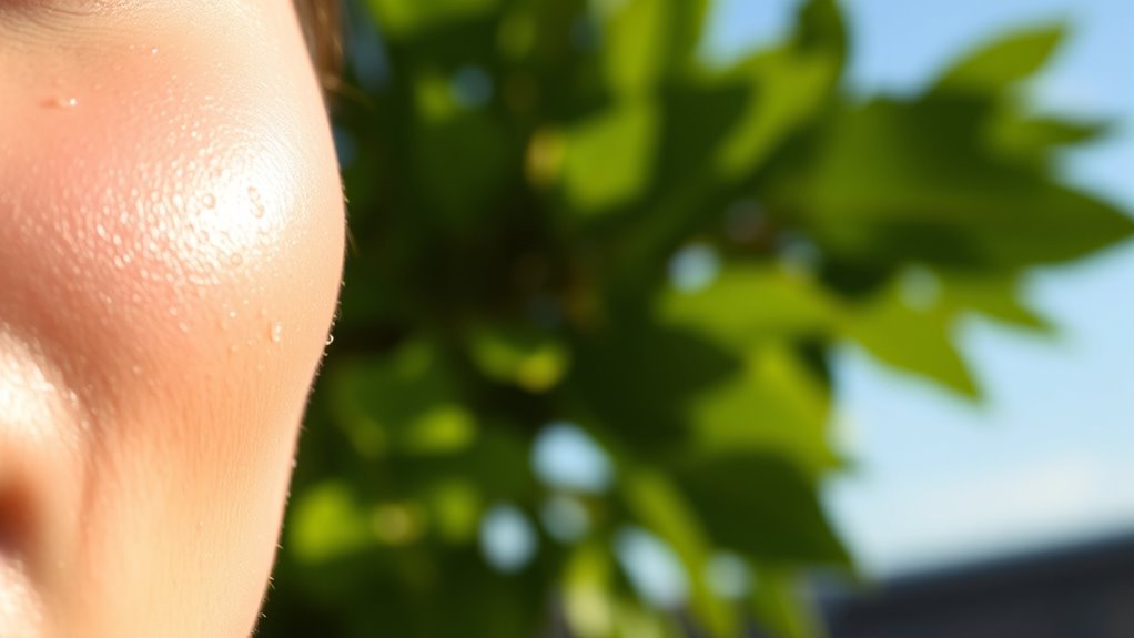 shield skin from oxidation