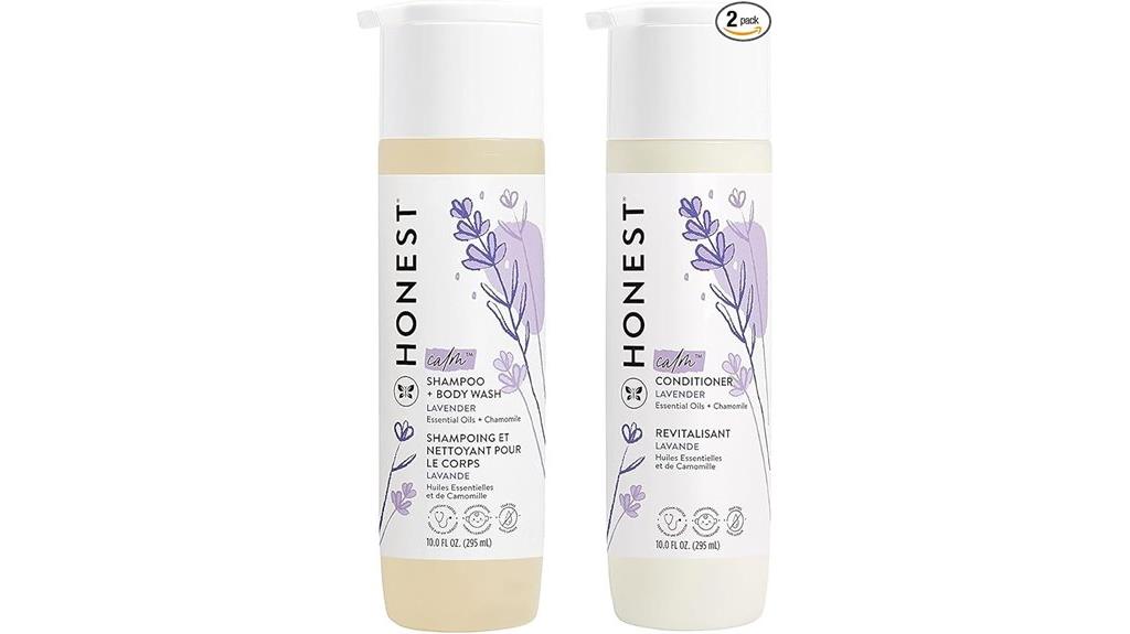 silicone free hair care duo