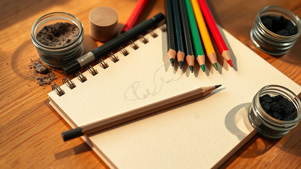 sketching essential supplies