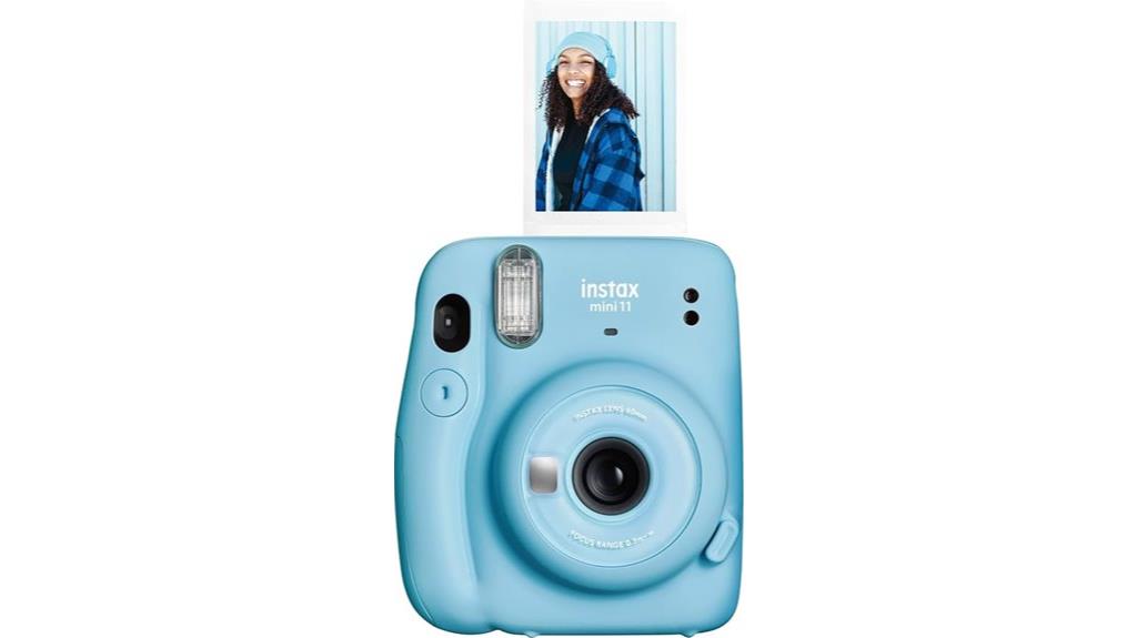 sky blue instax mini