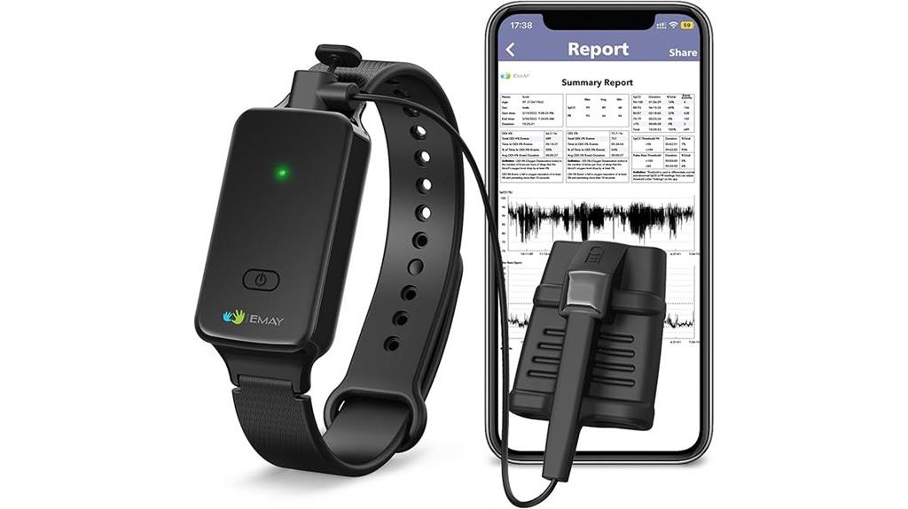 sleep monitoring wrist device