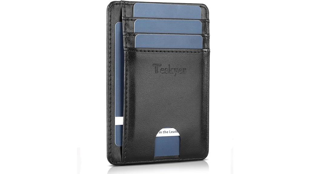 slim wallet for both