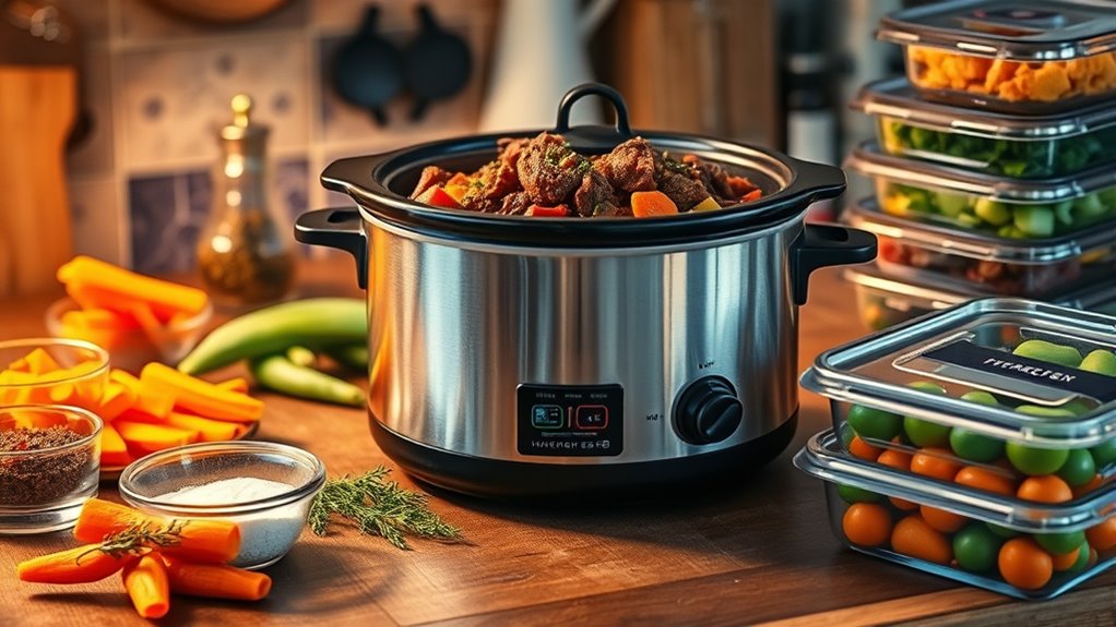 slow cooker meal prep ideas