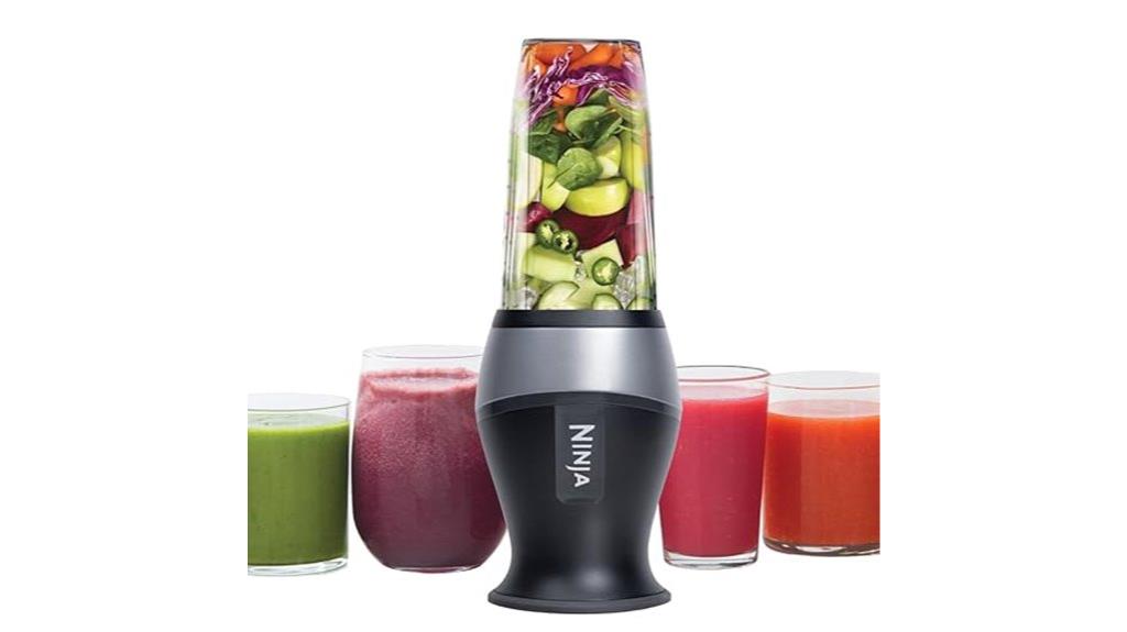small sleek personal blender