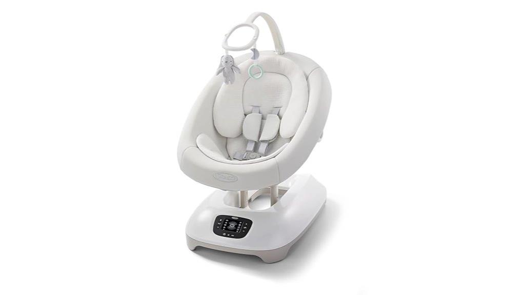 smart baby swing with cry detection