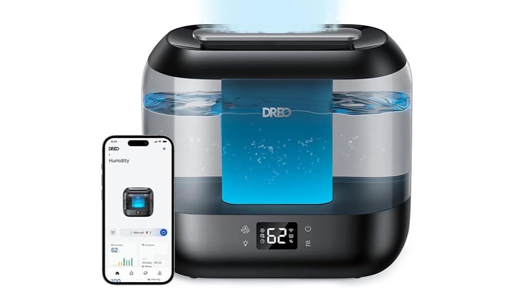 smart humidifier with voice