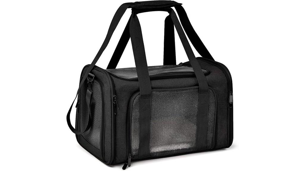 soft collapsible pet carrier