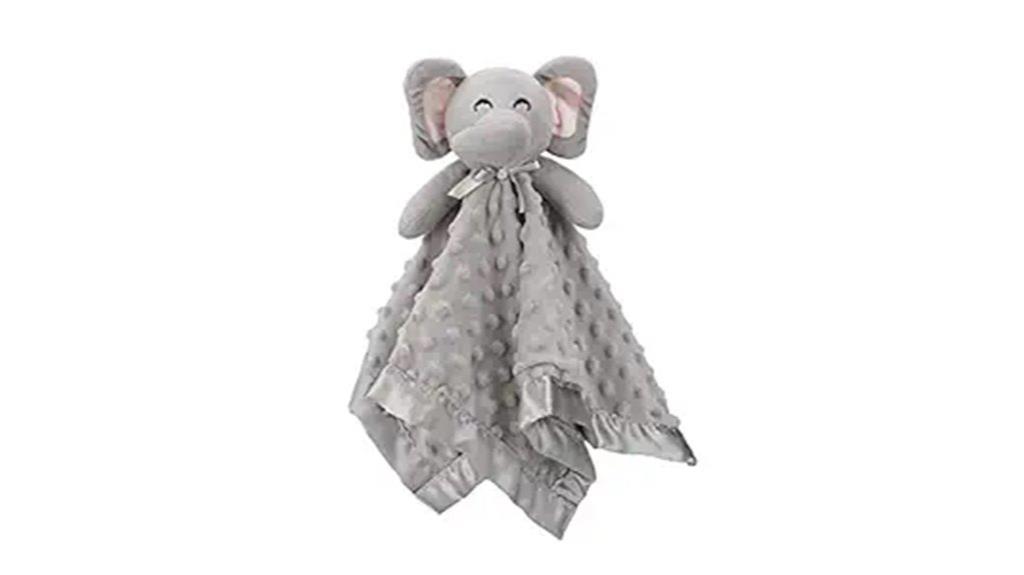 soft elephant baby lovey