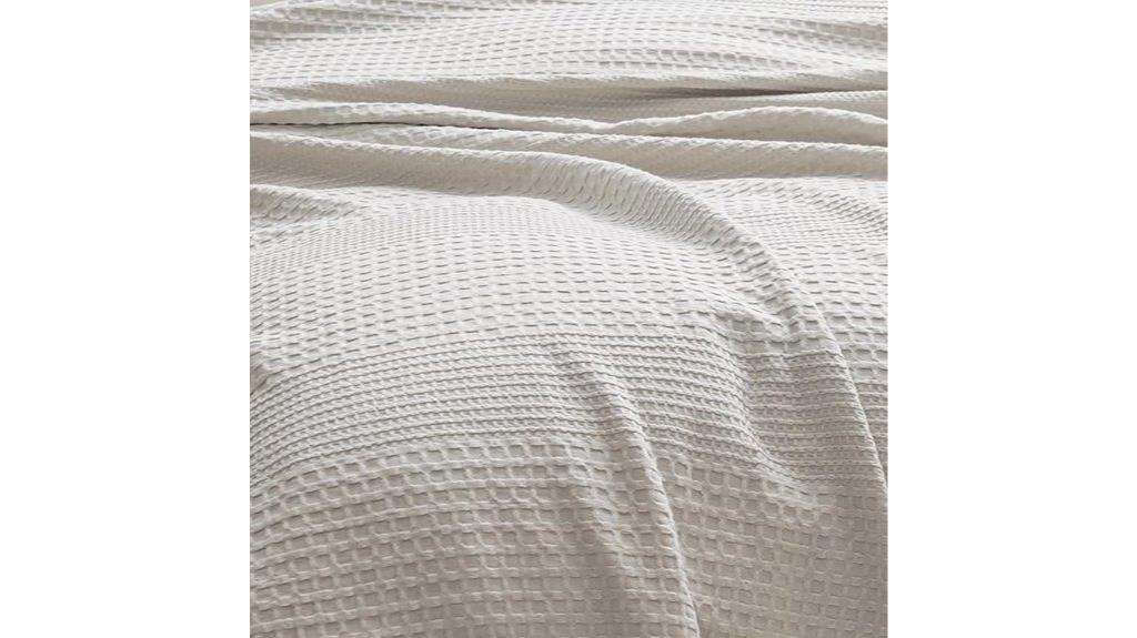 soft waffle weave blanket