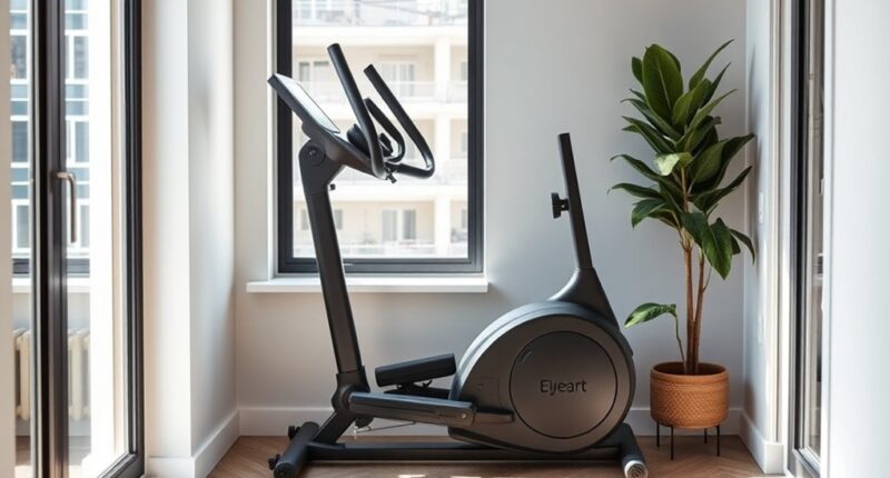 space saving apartment ellipticals
