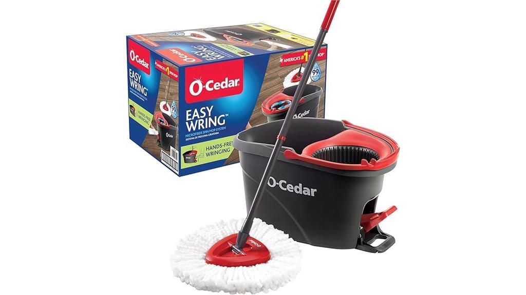spin mop bucket system