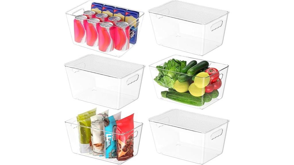 stackable storage bins pack